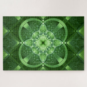 Puzzle SlipperyJoe's St. Patrick's Day Fractal vortex hol