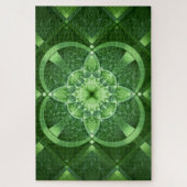 Puzzle SlipperyJoe's St. Patrick's Day Fractal vortex hol (Vertical)