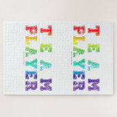 Puzzle SlipperyJoe's Team Player mots orgueil couleurs pl (Horizontal)