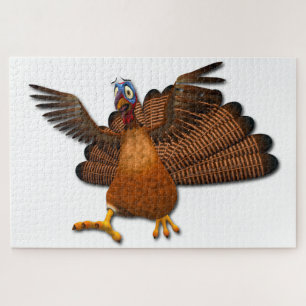 Puzzle SlipperyJoe's Thanksgiving gobble de manière respo