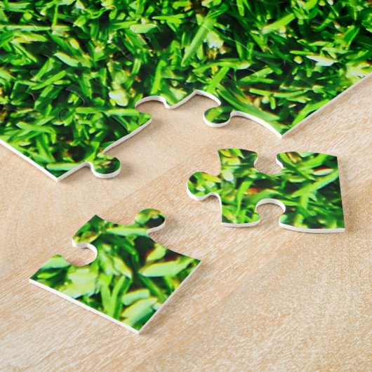 Puzzle SlipperyJoe's Thanksgiving turkey grass manger du  (Côté)