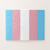 Puzzle SlipperyJoe's transgenre pride drapeau de la diver (Horizontal)