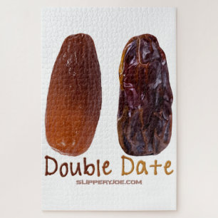 Puzzle SlipperyJoe's Two Dates Double Date drôle shrivele