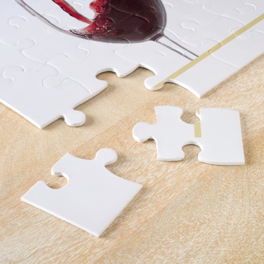 Puzzle SlipperyJoe's Vins Verres de raisins fermentés vin (Côté)