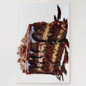 Puzzle SlipperyLa décadence de gâteau au chocolat pur de (Vertical)