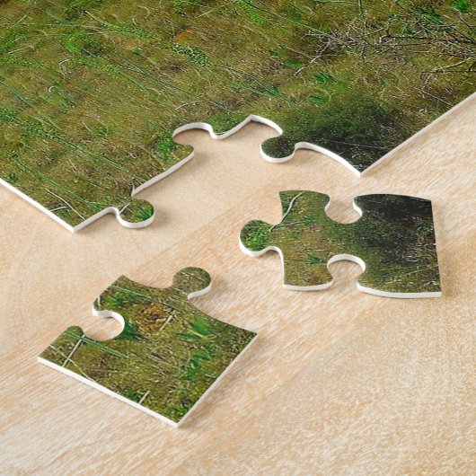 Puzzle Slogan personnalisé/Conservation Elephant Mountain (Côté)