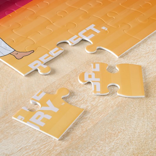 Puzzle Slogan SUPÉRIEUR de karaté (Côté)