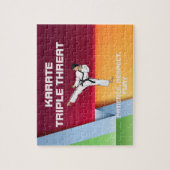 Puzzle Slogan SUPÉRIEUR de karaté (Vertical)