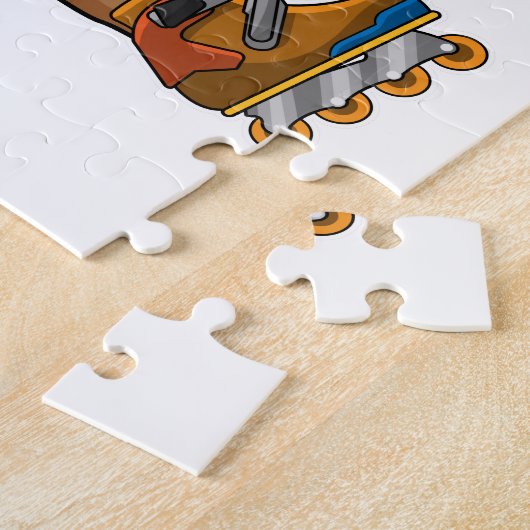 Puzzle Sloth as Patinage en ligne avec Patins en ligne (Côté)