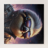 Puzzle Sloth Cyberpunk (Horizontal)