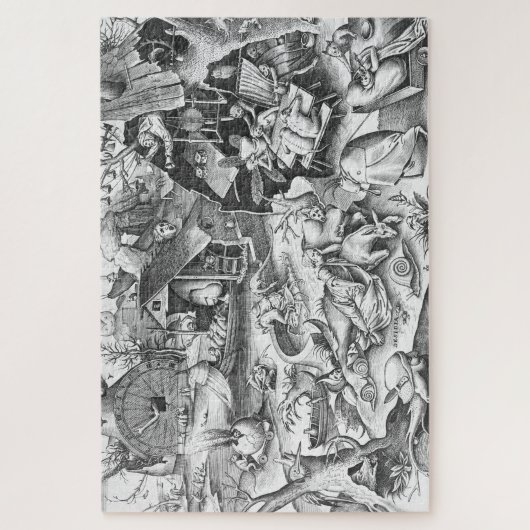 Puzzle Sloth (Desidia), Les Sept Péchés Mortels (Vertical)