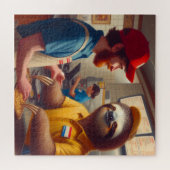 Puzzle Sloth Fast Food Worker (Horizontal)