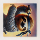 Puzzle Sloth Ninja (Horizontal)