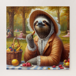 Puzzle Sloth Picnic