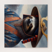 Puzzle Sloth Samurai (Horizontal)