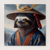 Puzzle Sloth Samurai (Vertical)