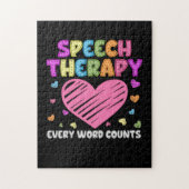 Puzzle SLP Language Pathologist & Speech Therapy (Vertical)