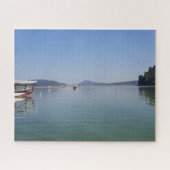 Puzzle Small Boat on Calm Water (Horizontal)