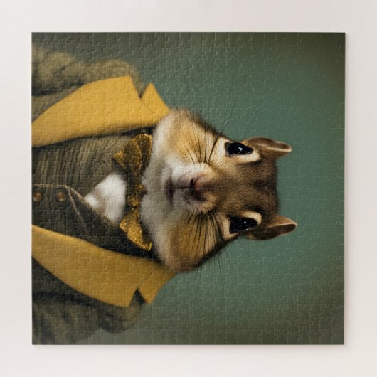 Puzzle Smart Chipmunk (Horizontal)