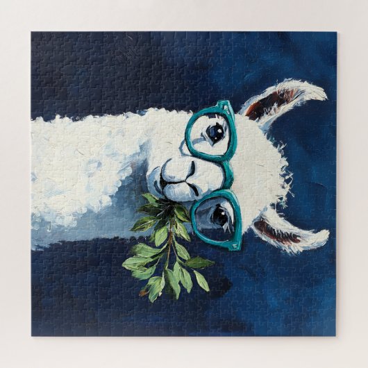Puzzle Smarty Llama Chic (Horizontal)