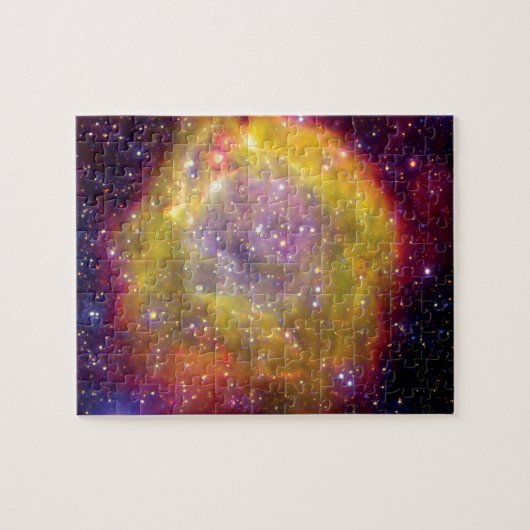 Puzzle SMC WR7 Binary Star Nebula - Hubble Space Photo (Horizontal)