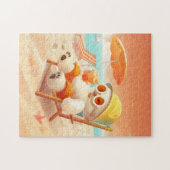 Puzzle Smile Dog - Mode Plage Activé (Horizontal)