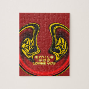 Puzzle Smile God Loves You Beautiful Texte Extraordinaire