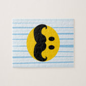 Puzzle Smiley de moustache (Horizontal)