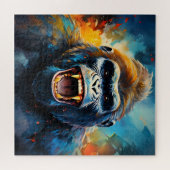 Puzzle Smiling gorilla (Horizontal)
