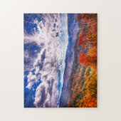 Puzzle Smokey Mountain River Creek. (Vertical)