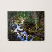 Puzzle Smokey Mountain River Creek Caroline du Nord (Horizontal)