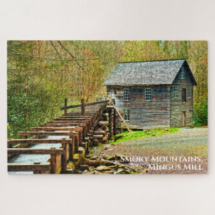 Puzzle Smoky Mountains Mingus Mill GSMNP Photographie