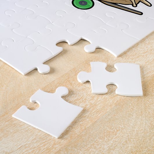 Puzzle Snail as Skateboard avec Skateboard (Côté)