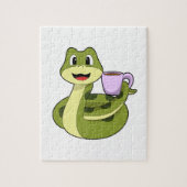 Puzzle Snake with Cup (Vertical)