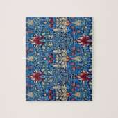 Puzzle Snakeshead, Fond d'écran de fleurs de William Morr (Vertical)