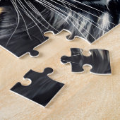 Puzzle Snarling Tiger Nom personnalisé Cadeau (Côté)