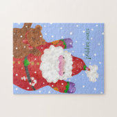 Puzzle Snow Happy (Horizontal)