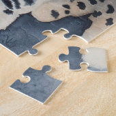 Puzzle Snow Leopard Cute Big Cat Puzzle pour enfan (Côté)