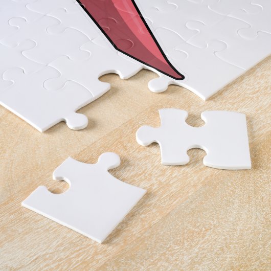 Puzzle Snowboard requin (Côté)