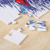 Puzzle Snowboardeur cool (Côté)