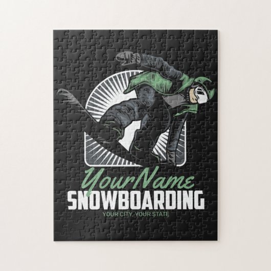 Puzzle Snowboarding (Vertical)