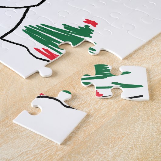 Puzzle Snowman (Côté)
