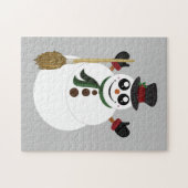 Puzzle Snowman (Horizontal)