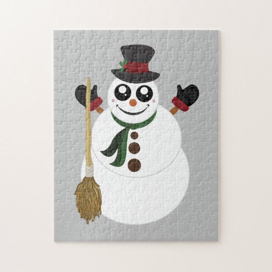 Puzzle Snowman (Vertical)