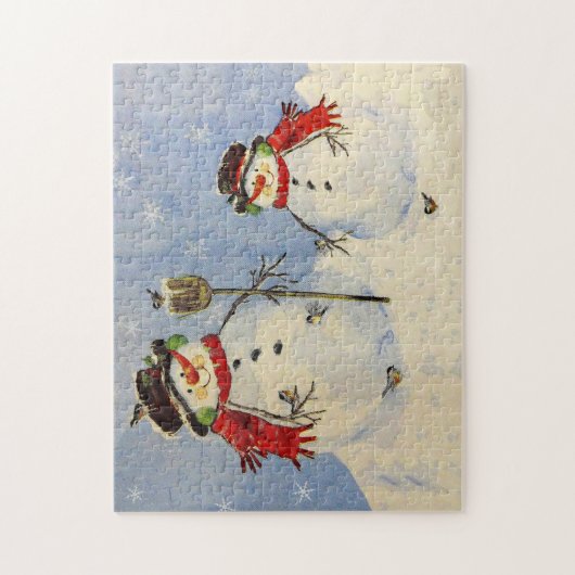 Puzzle Snowman et son (Vertical)