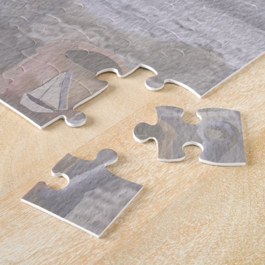 Puzzle Snowman Froide À La Plage (Côté)