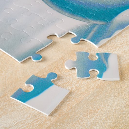 Puzzle Snowman Rétro, Chien Maigre, Cardinal Rouge Et Arb (Côté)