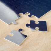 Puzzle Snowmen Aimant Couple Anniversaire Noël (Côté)