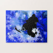 Puzzle Snowmobiling dans l'avalanche (Horizontal)