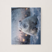 Puzzle Snowy Beaver (Vertical)